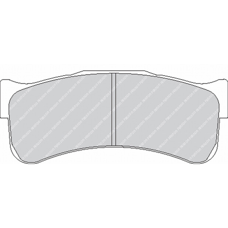 Plăcuțe de frână FERODO TL66 FRP3110TL66 - F-RP3110TL66 - FRP3110TL66 - 3666618075235